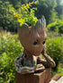 Baby Groot Figure, Succulent Planter