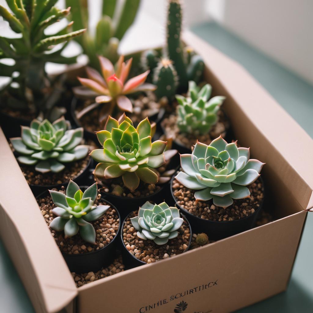 Succulent and Cactus Basic Subscription Box