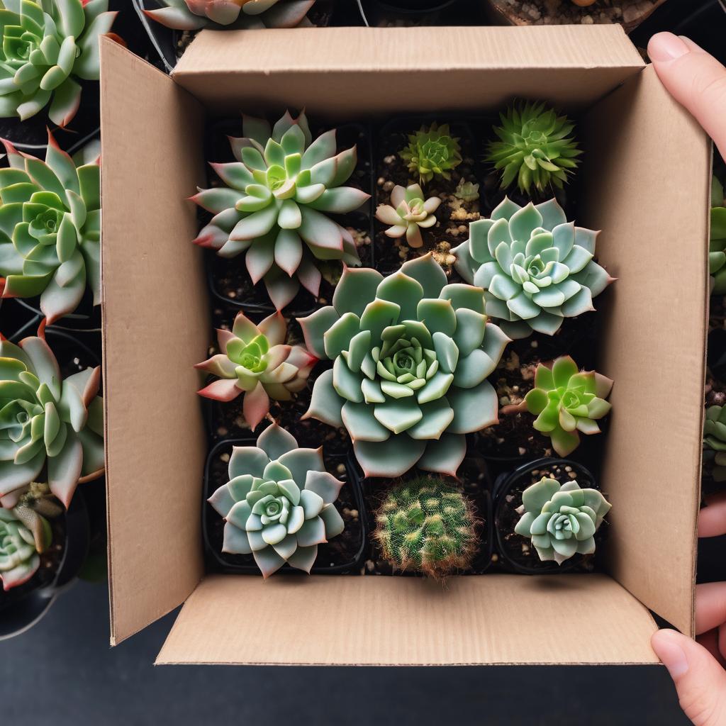 Succulent and Cactus Basic Subscription Box